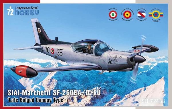 SIAI Marchetti SF-260EA/D/EU   'Late Bulged Canopy Type' (REISSUE MARCH 2024)  SH72433