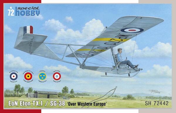 EoN Eton TX1 /SG38 over Western Europe (UK, Sweden, Belgium, France)  sh72442