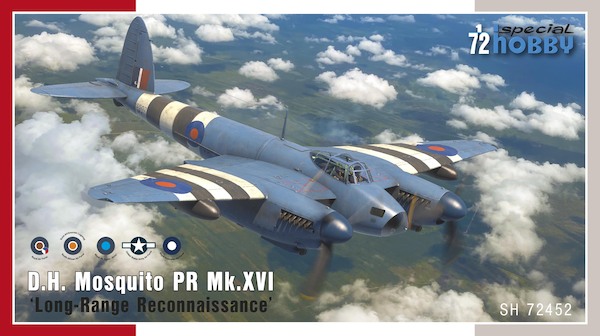DH. Mosquito PR Mk.XVI 'Long-Range Reconnaissance' (Restock) SH72452