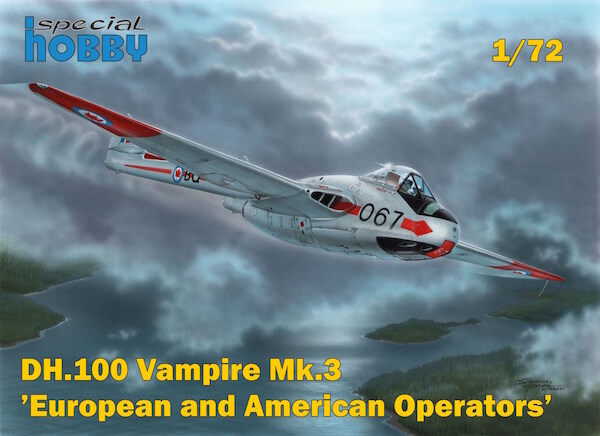 DH.100 Vampire MK3 'European and American Operators' SH72453