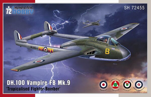 DH.100 Vampire MKFB Mk9 "Tropicalised Fighter Bomber" SH72455