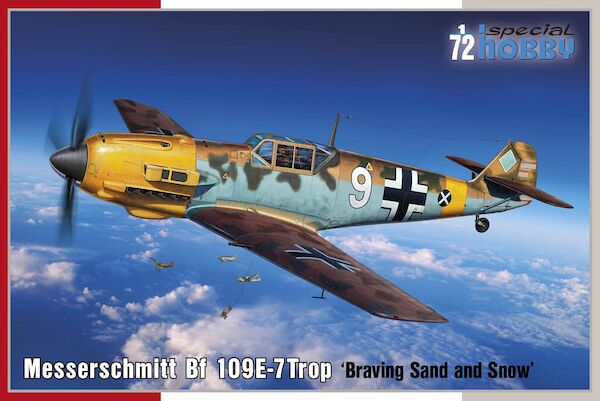Messerschmitt Bf109E-7 Trop "Braving Sand and Snow" SH72462