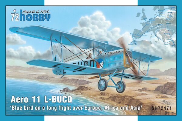 Aero Ab11 (L-BUCD) Blue bird on a long flight over Europe, Africa and Asia SH72471