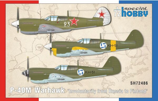 Curtiss P-40M Warhawk 'Involuntarily from Russia to Finland SH72486