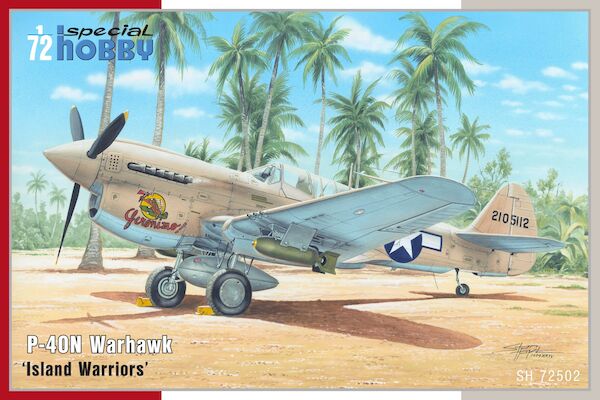 Curtiss P40N Warhawk 'Island Warriors'  SH72502