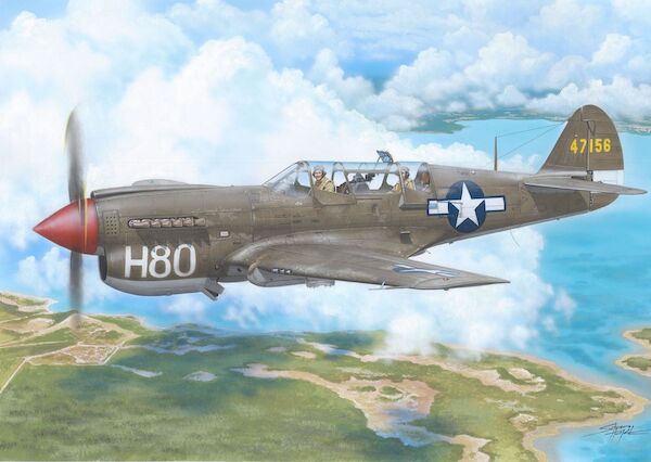 Curtiss TP40N Warhawk  sh72543