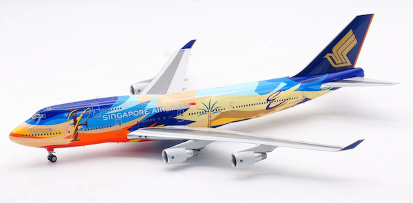 Boeing 747-400 Singapore Airlines "Tropical" 9V-SPK L2001