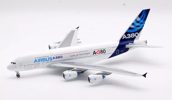 Airbus A380 Airbus House Color "Love at First Flight" F-WWDD L2009