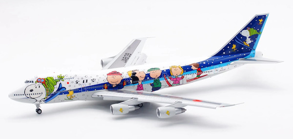 Boeing 747-100SR ANA All Nippon Airways "Snoopy" JA8139 Flaps Down L2019FD