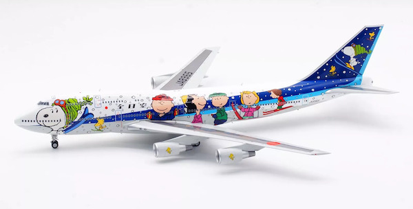 Boeing 747-400D ANA All Nippon Airways "Snoopy" JA8965 Flaps Down  L2020FD