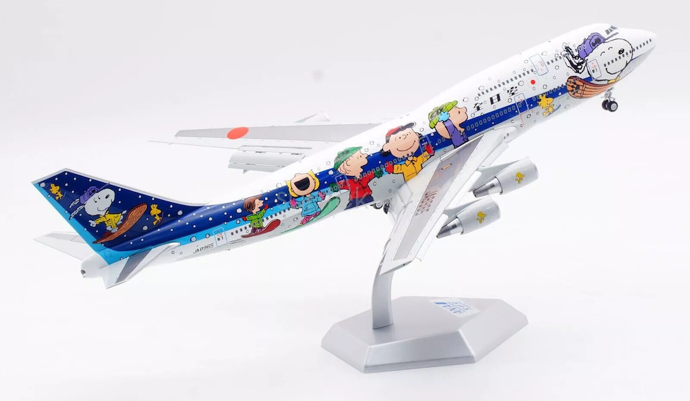 航空機・ヘリコプター SQ Wings 1:200 ANA 747-400D JA8965 SQ wings ANA 747-400D スヌーピー JA8965 1/200 航空機
