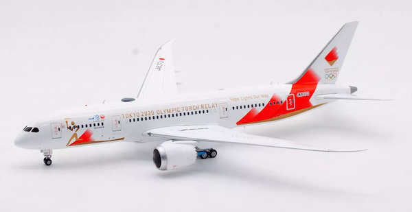 Boeing 787-8 Dreamliner JAL Japan Airlines "Torch Relay" JA837J L2023
