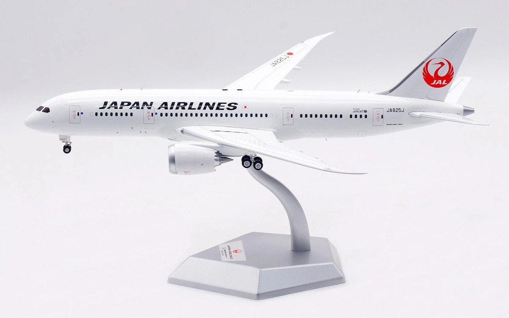 1/500 JAL Boeing 787-8 JA822J ダイキャスト SQ Wings L2028 Boeing 787-8 Dreamliner JAL Japan Airlines JA822J