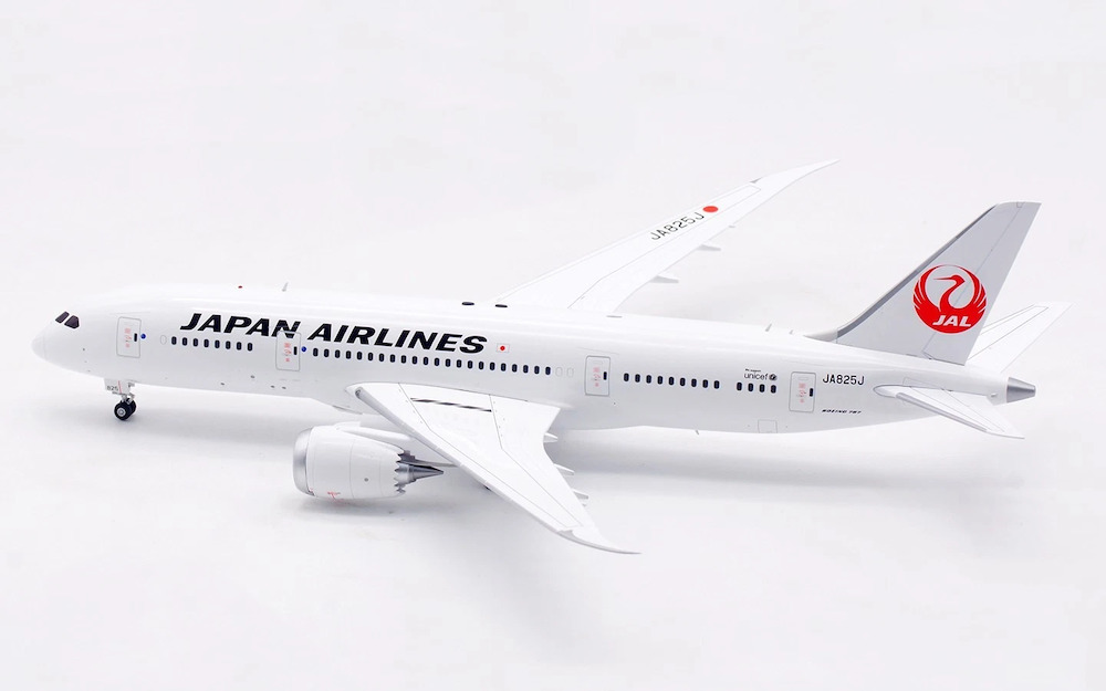 SQ Wings L2027 Boeing 787-8 Dreamliner JAL Japan Airlines JA825J