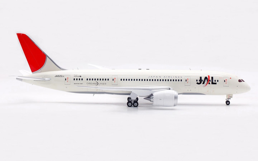 SQ Wings JAL 日本航空 B787-8 JA844J 1/200 新品 SQ Wings JAL Boeing 787-8 JA844J L2025 Scale 1:200