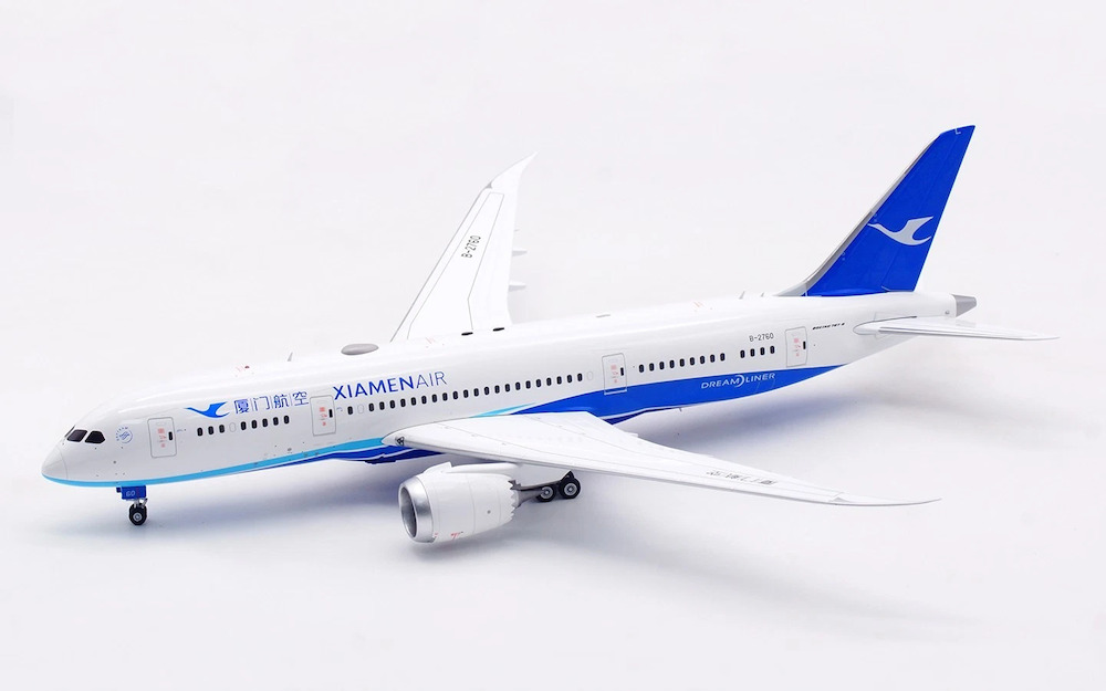 SQ Wings L2032 Boeing 787-8 Dreamliner Xiamen Airlines B-2760