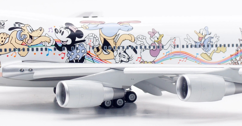 SQ Wings L2059FD Boeing 747-400D JAL Japan Airlines JA8908 Flaps