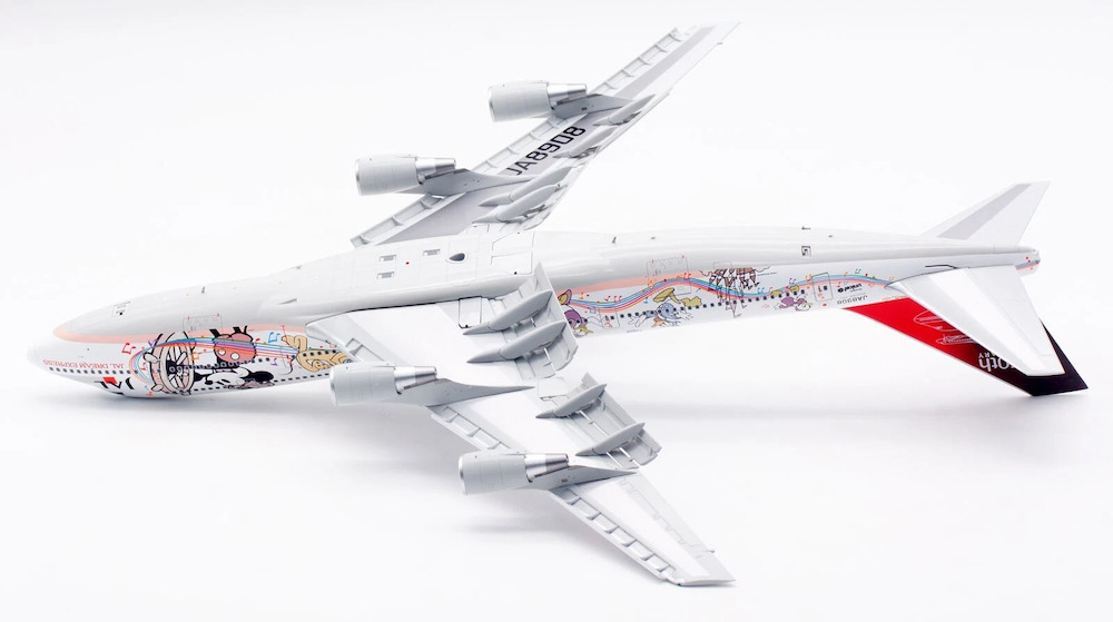 SQ Wings L2059FD Boeing 747-400D JAL Japan Airlines JA8908 Flaps