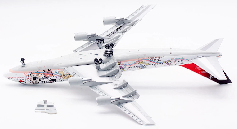 SQ Wings L2059FD Boeing 747-400D JAL Japan Airlines JA8908 Flaps