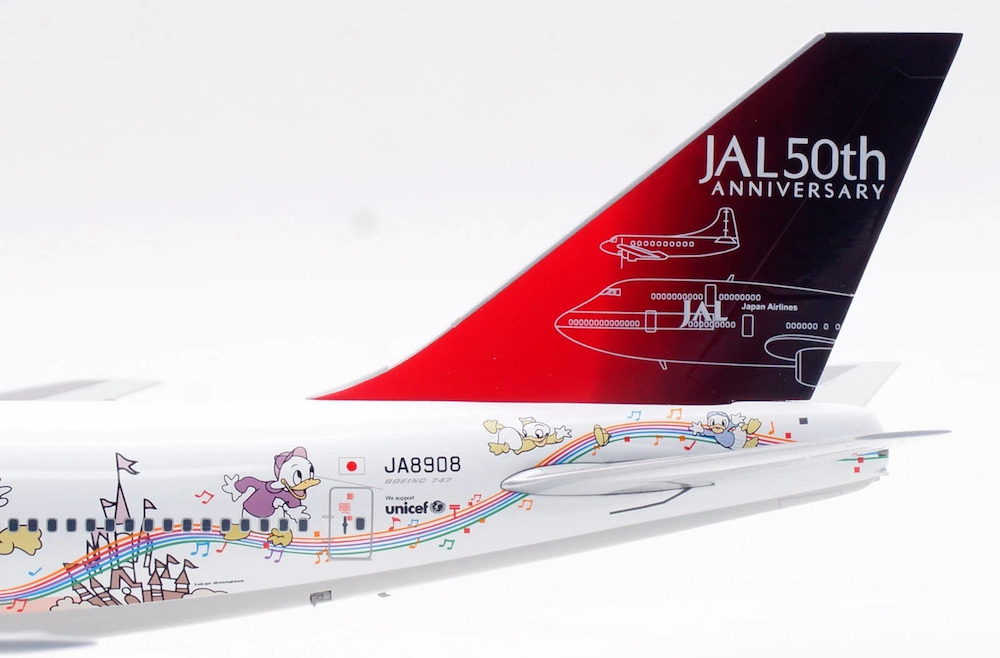 SQ Wings L2059FD Boeing 747-400D JAL Japan Airlines JA8908 Flaps