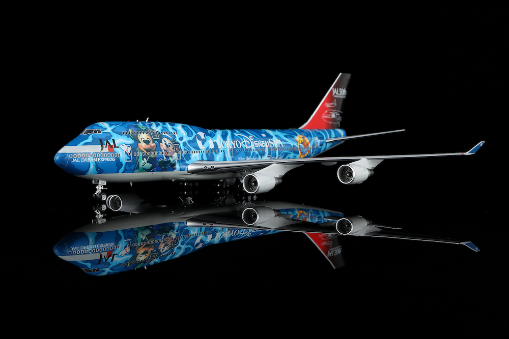 SQ Wings L2062 Boeing 747-400 JAL Japan Airlines No.4 Disney Sea
