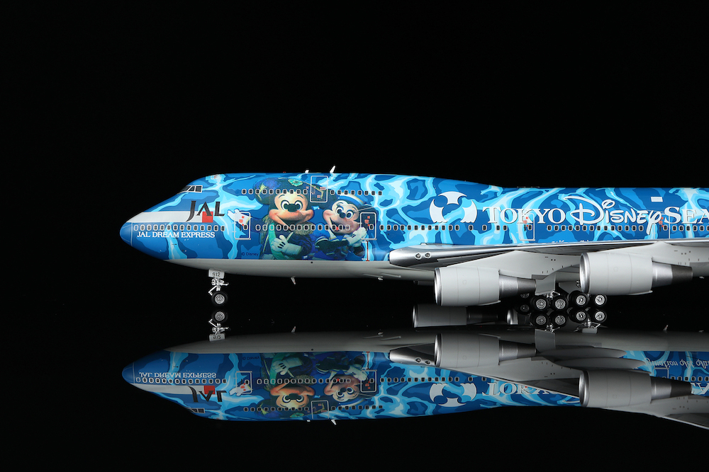 SQ Wings L2062 Boeing 747-400 JAL Japan Airlines No.4 Disney Sea