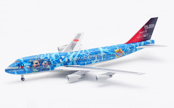 Boeing 747-400D JAL Japan Airlines No.5 Disney Sea JA8905 L2063
