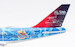 Boeing 747-400D JAL Japan Airlines No.5 Disney Sea JA8905 Flaps Down  L2063FD