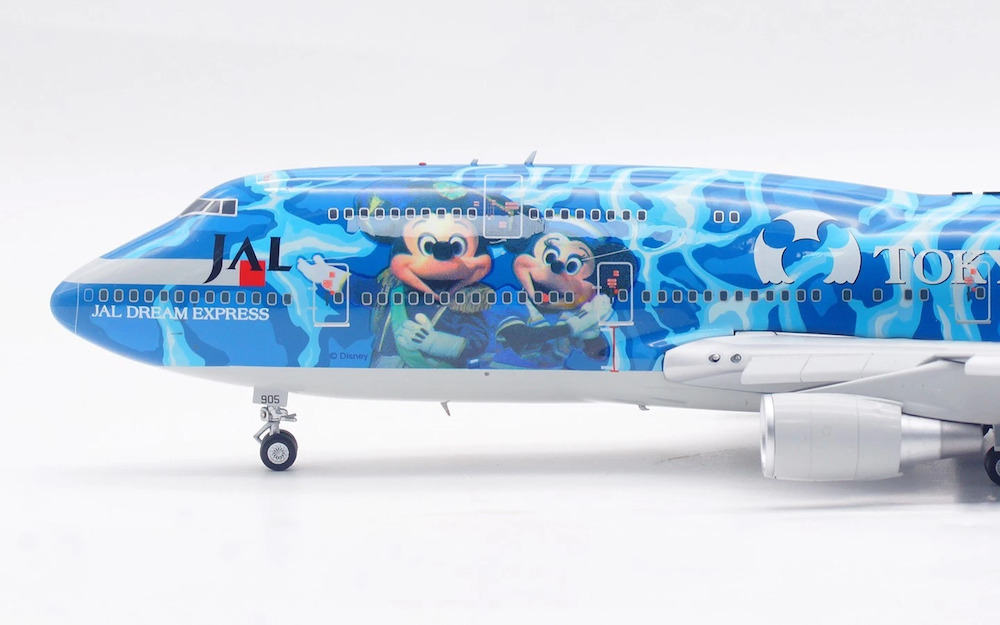 1/400 JAL DreamExpress Sweet ディズニー JAL Japan airlines B747-400 Disney Dream Express Sweet 2 Reg
