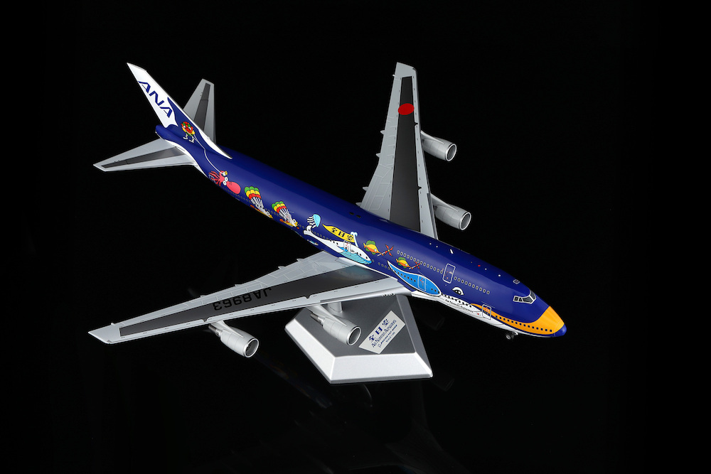 SQ Wings L2086 Boeing 747-400D ANA All Nippon Airways 