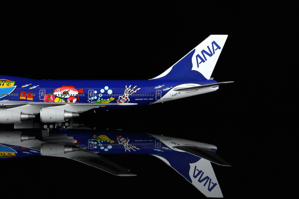 SQ Wings L2086 Boeing 747-400D ANA All Nippon Airways 