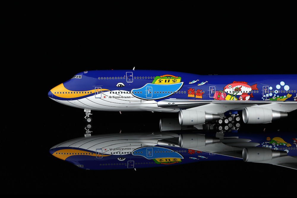 SQ Wings L2086 Boeing 747-400D ANA All Nippon Airways 