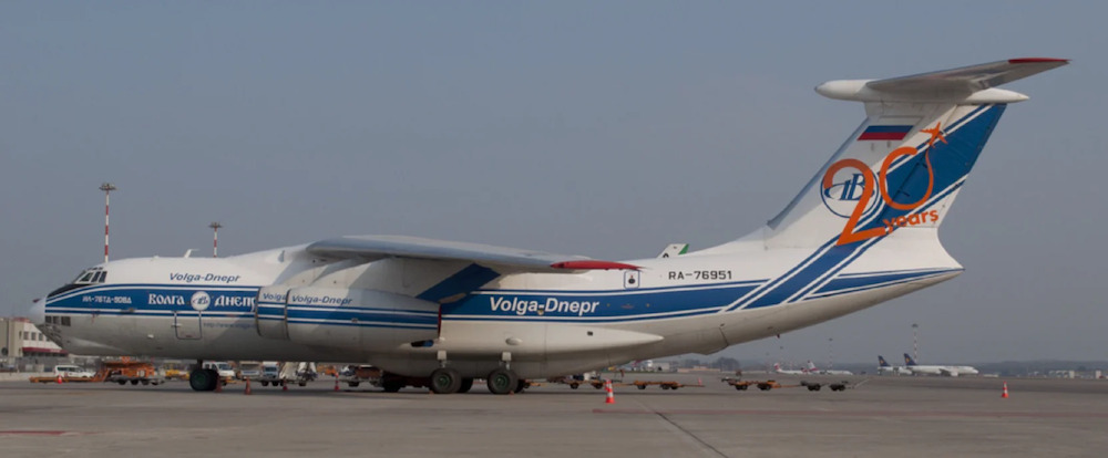 VOLGA DNEPR IL76TD-90VD 1:200 スケールモデル SQ Wings L2096 Ilyushin IL76TD-90VD Volga-Dnepr Airlines “20 Ye