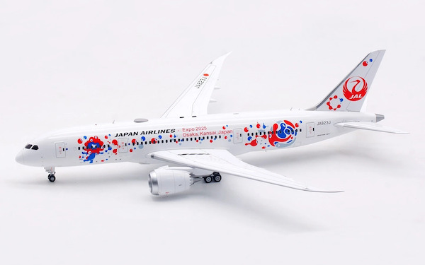 Boeing 787-8 Dreamliner JAL Japan Airlines "Expo 2025 Osaka, Kansai, Japan" JA823J L2098