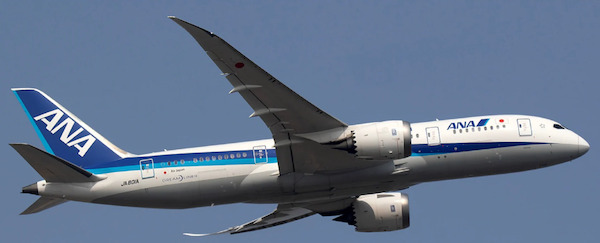 Boeing 787-8 Dreamliner ANA All Nippon JA801A L2099