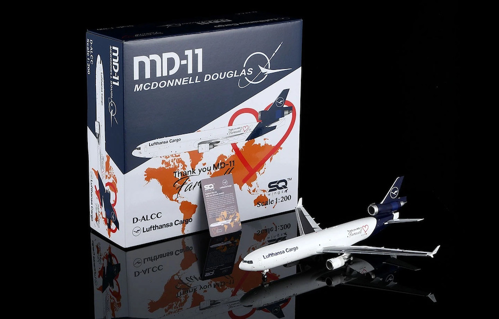 SQ Wings L2104FD McDonnell Douglas MD11 Lufthansa Cargo 