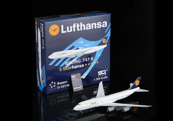 Boeing 747-8 Lufthansa 5-starHansa D-ABYM Flaps Down  L2110FD