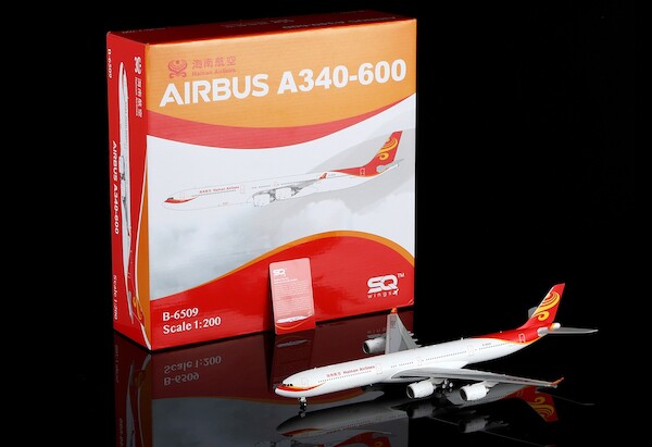 Airbus A340-600 Hainan Airlines B-6509 Flaps Down  L2116FD