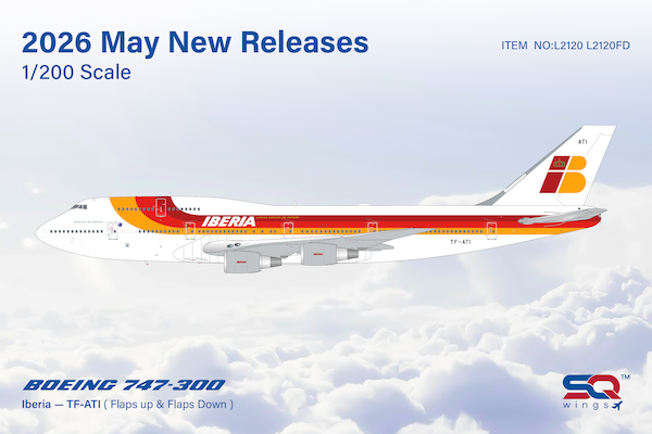 Boeing 747-300 Iberia TF-ATI L2120