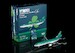 McDonnell Douglas MD11 Aer Lingus N272WA flaps down 