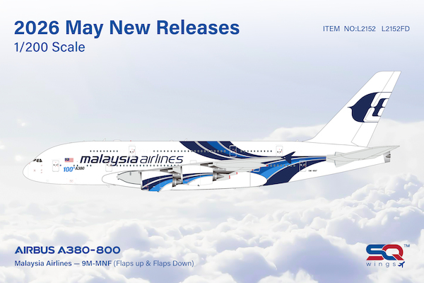 Airbus A380 Malaysia Airlines 9M-MNF L2152