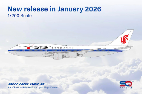 Boeing 747-8 Air China B-2480  L2158