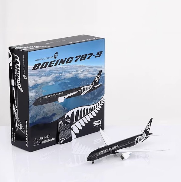 Boeing 787-9 Dreamliner Air New Zealand "All Blacks" ZK-NZE L2182