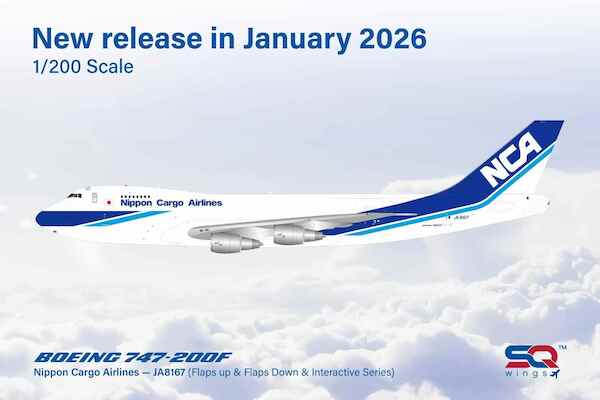 Boeing 747-200F Nippon Cargo Airlines JA8167 flaps down  L2190FD