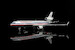 McDonnell Douglas MD11 American N1755 Flaps Down 