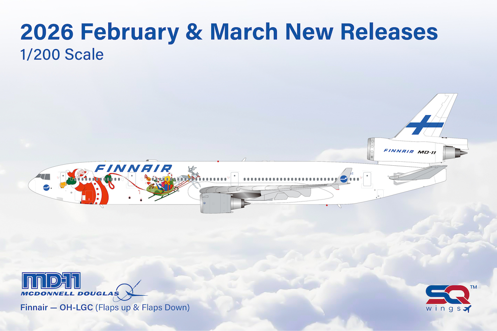 SQ Wings L2233FD McDonnell Douglas MD11 Finnair 