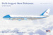 Boeing 747-200 VC25 Air Force One USAF 82-8000 Flaps Down