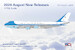 Boeing 747-200 VC25 Air Force One USAF 92-9000 Flaps Down