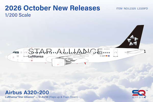 Airbus A320 Lufthansa Star Alliance D-AIZM  L2325
