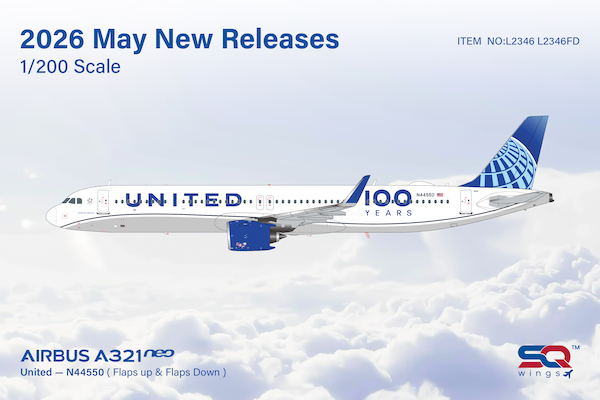 Airbus A321neo United Airlines N44550 L2346